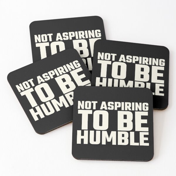 Item preview, not aspiring to be humble kamala harris quote designed and sold by sydney-syder.