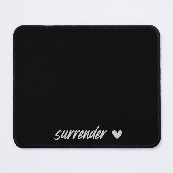 Item preview, Surrender Platinum Silver Labor Birth Affirmation Quote designed and sold by Ninjakandy.