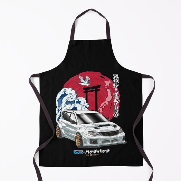 Item preview, White Subie Impreza WRX Hatchback Nippon Sun Rising designed and sold by JDM Guyvit.