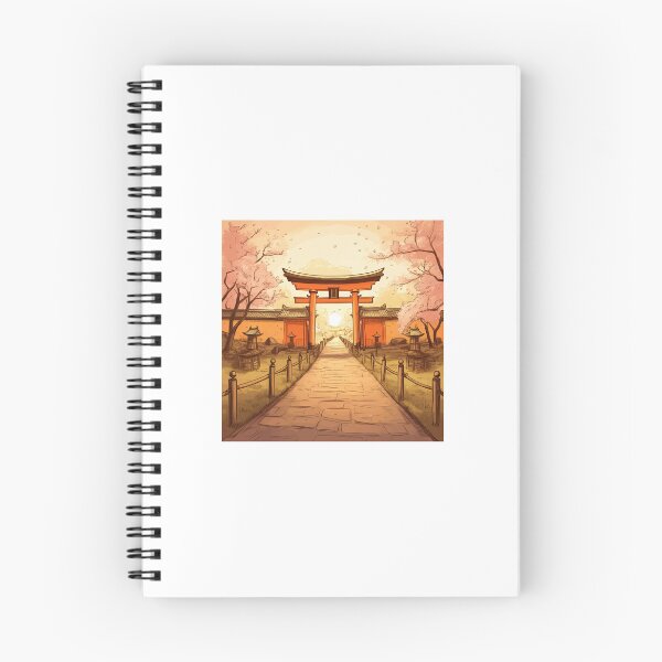 Item preview, Ancient Japanese Town at Sunset  designed and sold by kmm17500.