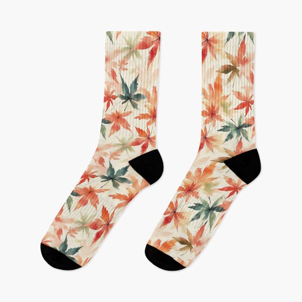 Item preview, Autumn Leaves Watercolor Pattern designed and sold by junkydotcom.