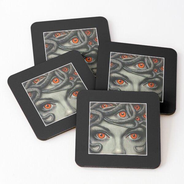 Item preview, Red Eyed Medusa designed and sold by ILoveWeedLive.