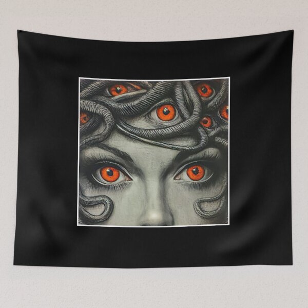 Item preview, Red Eyed Medusa designed and sold by ILoveWeedLive.