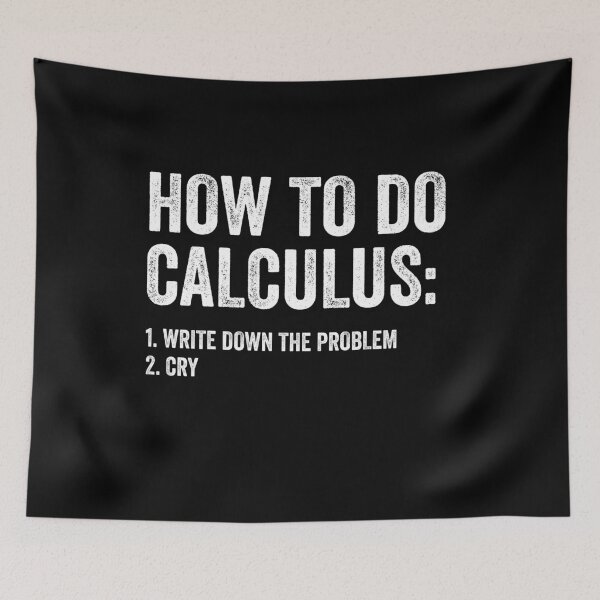 Item preview, How To Do Calculus - Funny Algebra Math Jokes designed and sold by kevzadevinca.