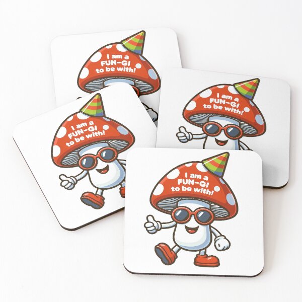 Item preview, I am a FUN-GI to be with – Funny Science Pun designed and sold by DesignDen1587.