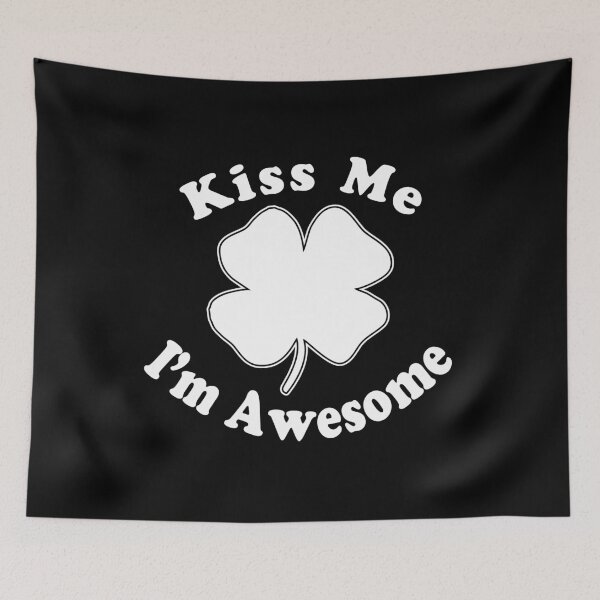 Item preview, Kiss Me I'm Awesome designed and sold by flippinsg.