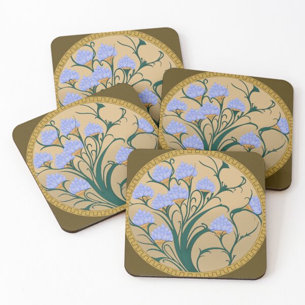Item preview, Golden Floral Emblem designed and sold by SkyMist.