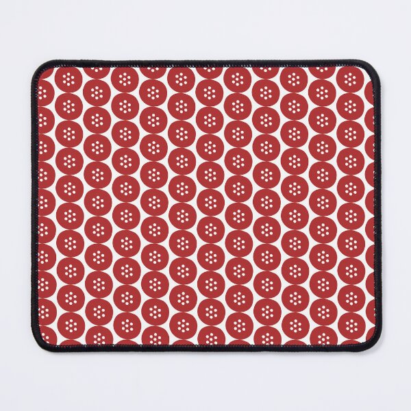 Item preview, Soft Bloom: A Gentle Flower on Red Pattern, Unique designed and sold by villacreativa.