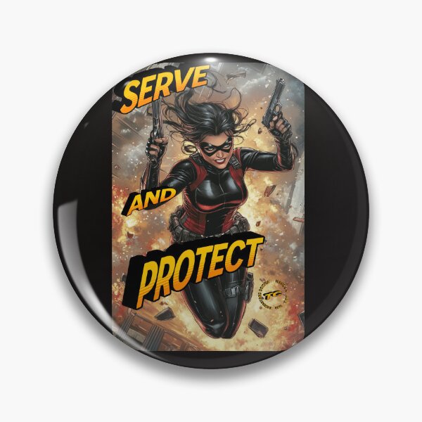 Item preview, serve and protect designed and sold by randynash.