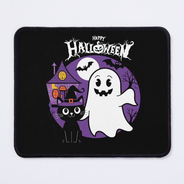 Item preview, Cute ghost ,bat and carving pumpkin halloween brafdesign designed and sold by Brafdesign.