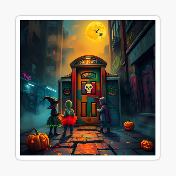 Happy Halloween K1 Sticker