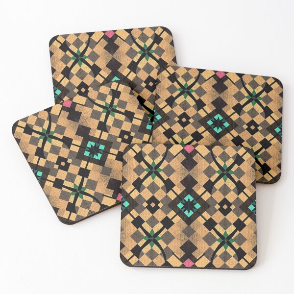 Item preview, Harlequin pattern #43 designed and sold by Kaleidoscope Print.