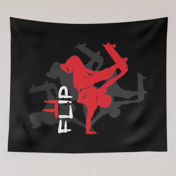 Item preview, SKATEBOARD - FLIP IT (sku#1) designed and sold by charactergirl.