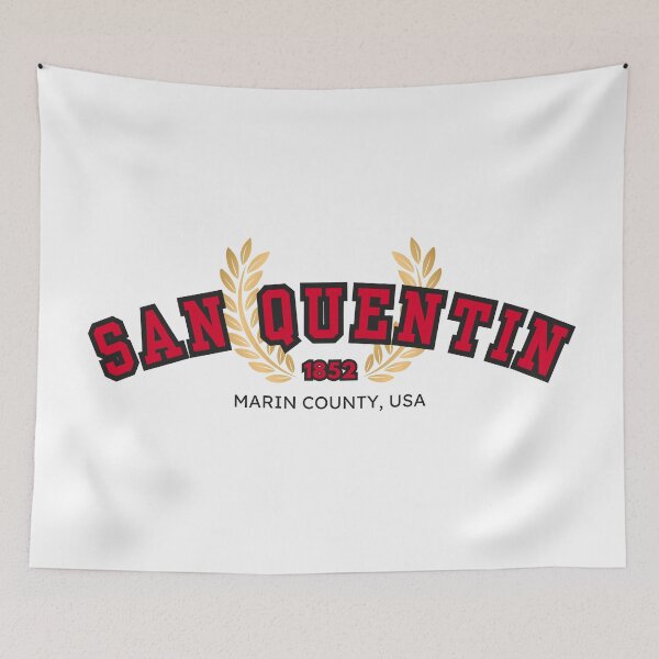Item preview, San Quentin Prison University, Red and Black designed and sold by UNK-Fatigues.