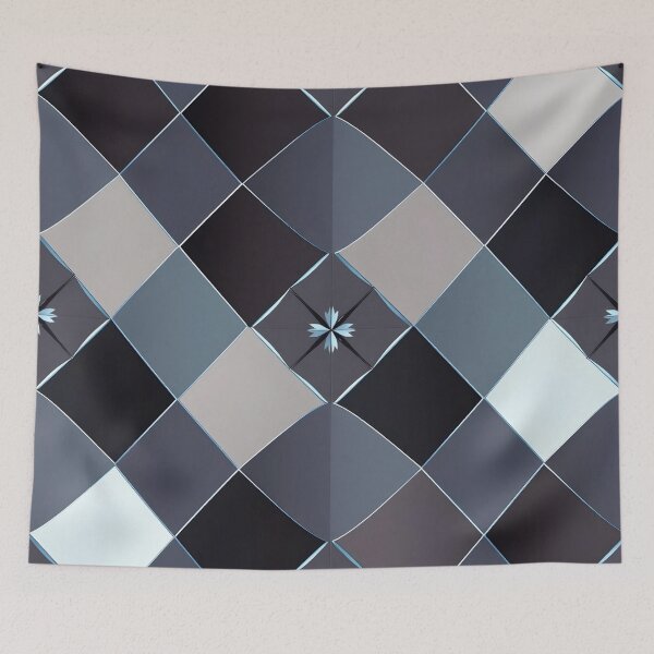 Item preview, Harlequin pattern #46 designed and sold by Kaleidoscope Print.