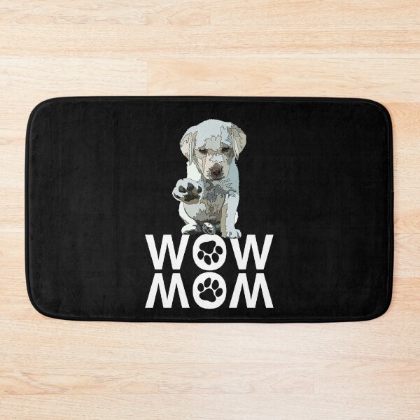 Artikelvorschau, WOW Mama Hundepfote Mama entworfen und verkauft von Just-Arts-4U.