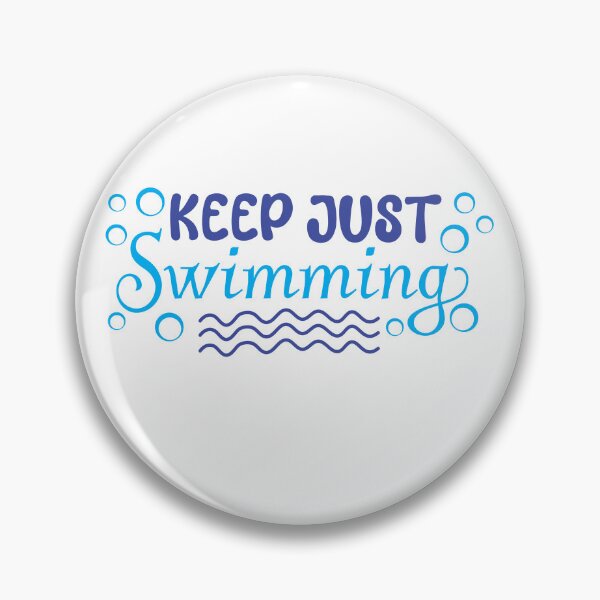 Item preview, Swimmer Quote : Just keep swImming designed and sold by Crazyartist555.