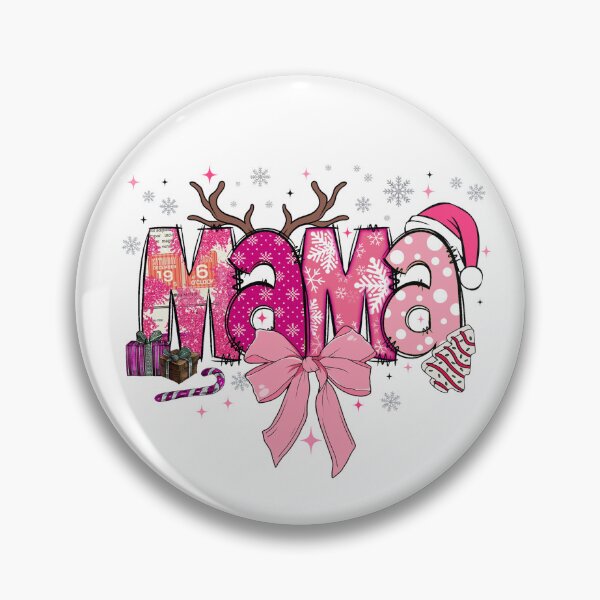 Item preview, Pink Mama Christmas designed and sold by vintagearttee.