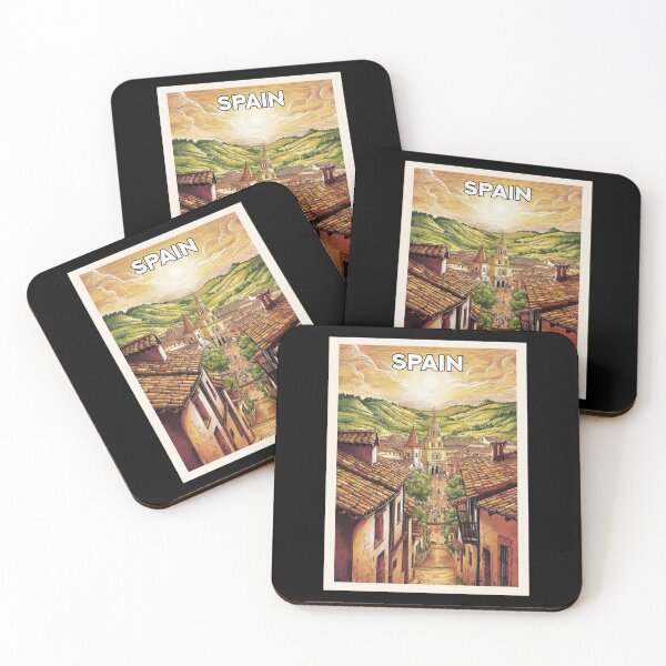 Item preview, Spain, Travel Art designed and sold by PinkandP.