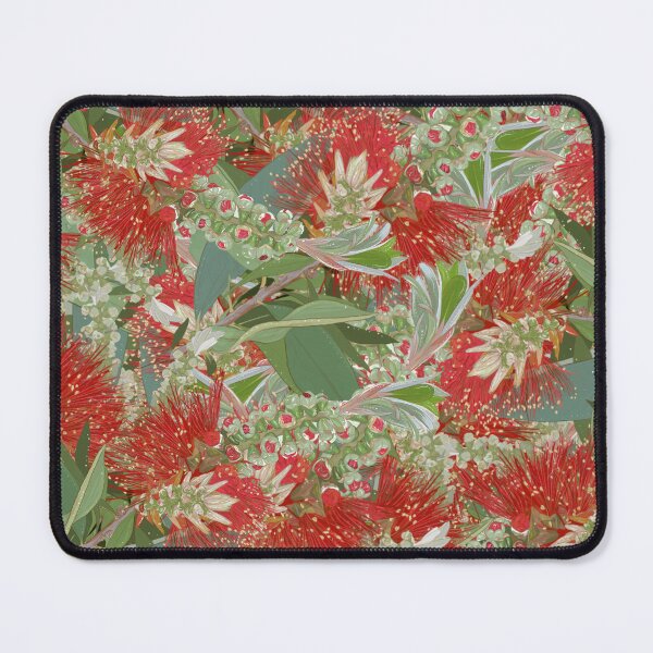 Item preview, Australian Bottlebrush shrub design designed and sold by Charlotte Weaver.