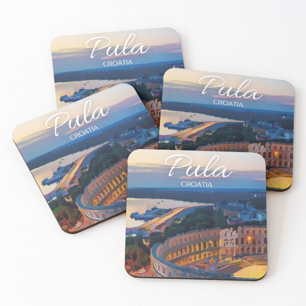 Item preview, Pula Croatia Travel Poster designed and sold by EM/AR.