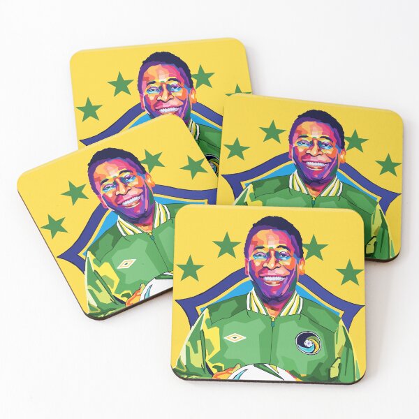 Item preview, Pele Legendary Brazil Wpap Pop Art designed and sold by stellmutha.