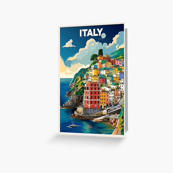 Item preview, Italy, Travel Art designed and sold by PinkandP.