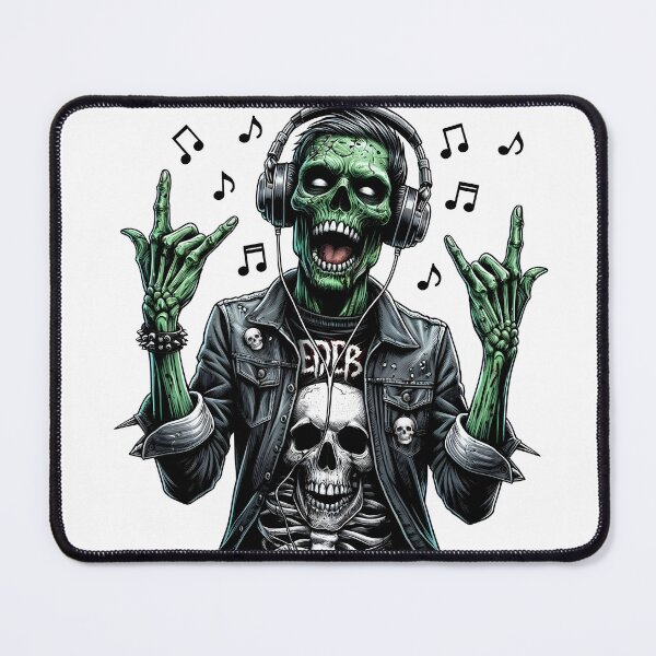 Item preview, Zombie Metalhead designed and sold by CodeKatana.