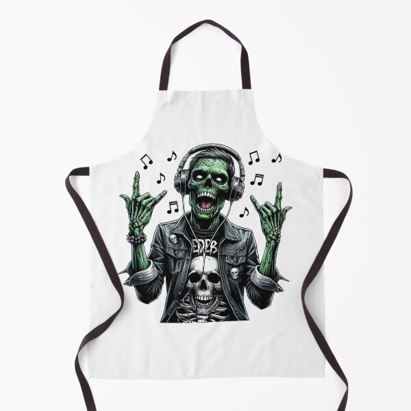 Item preview, Zombie Metalhead designed and sold by CodeKatana.