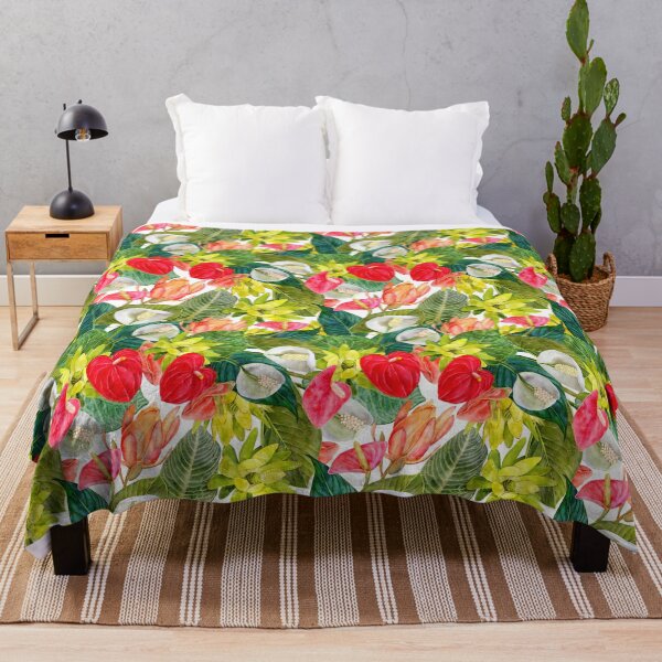 Item preview, Coastal Blooming Tropical Oasis designed and sold by Sketchbook Designs.