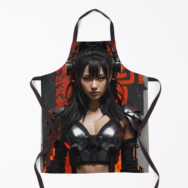Item preview, Lena Lethalstrike - Cyberpunk Ninja Assassin designed and sold by colincharisma.