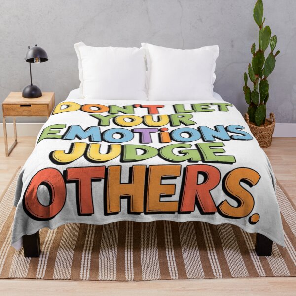 Item preview, Don't let your emotions judge others. designed and sold by Daofa.