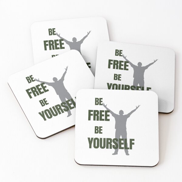 Item preview, Be Free Be Yourself" Silhouette Design | Empowerment & Freedom Art designed and sold by UrbanPopDesigns.