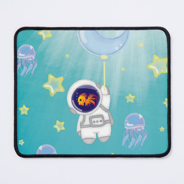 Item preview, Fish the Floating Astronaut 2 designed and sold by ChaosAndLace.