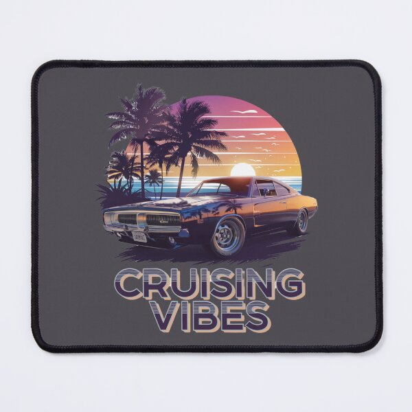 Item preview, Charger Cruising Vibes designed and sold by CookiesMerch.