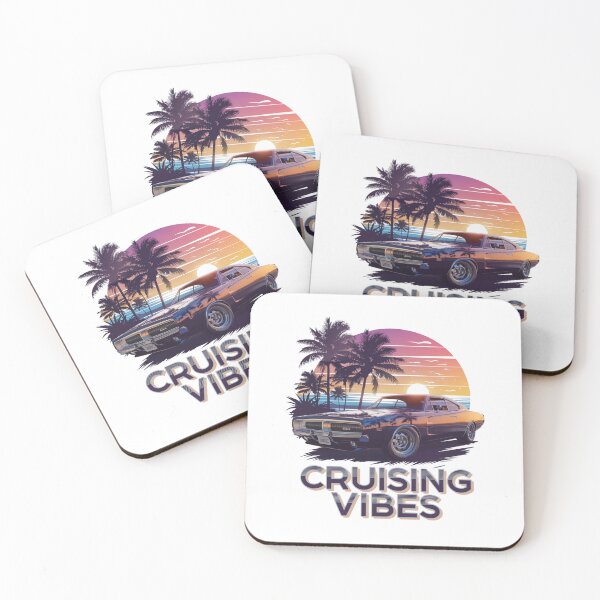 Item preview, Charger Cruising Vibes designed and sold by CookiesMerch.