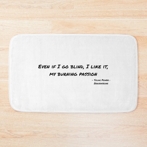 Item preview, Solar Power By Zerobaseone Lyrics designed and sold by ArtRaftPro.