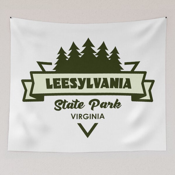 Item preview, Leesylvania State Park Virginia Trees And Ribbon designed and sold by bivenart.