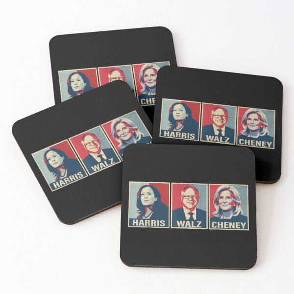 Item preview, Harris Walz Cheney - Thank You Liz Republican Save Democracy designed and sold by ThamirArtistry.