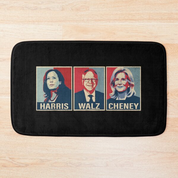 Item preview, Harris Walz Cheney - Thank You Liz Republican Save Democracy designed and sold by ThamirArtistry.