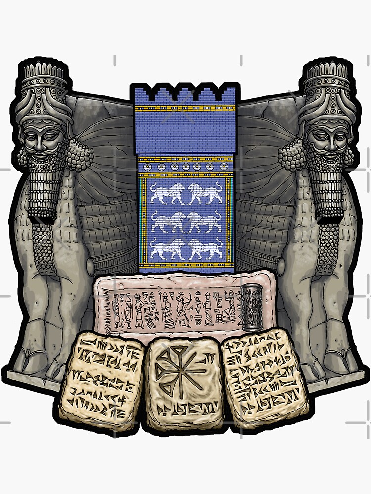 Thumbnail 3 of 3, Sticker, Scion Pantheon: Annuna designed and sold by TheOnyxPath.