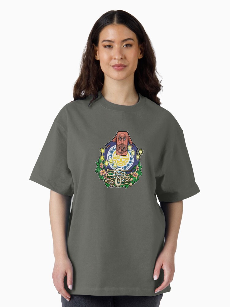 Thumbnail 2 of 7, Oversized T-Shirt, Scion Pantheon: Atua designed and sold by TheOnyxPath.