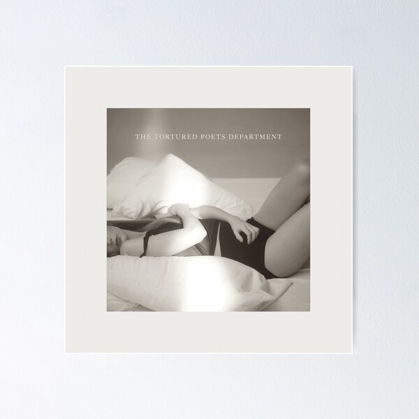 Item preview, The tortured poets department album cover art designed and sold by Tinybluebird.