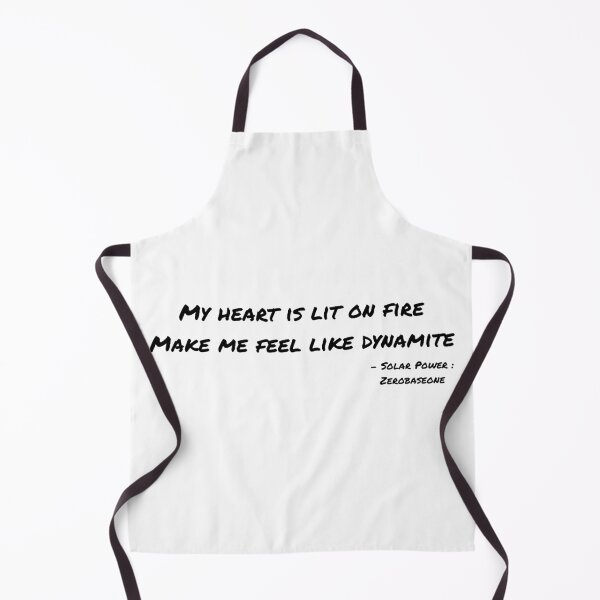 Item preview, Solar Power By Zerobaseone Lyrics designed and sold by ArtRaftPro.