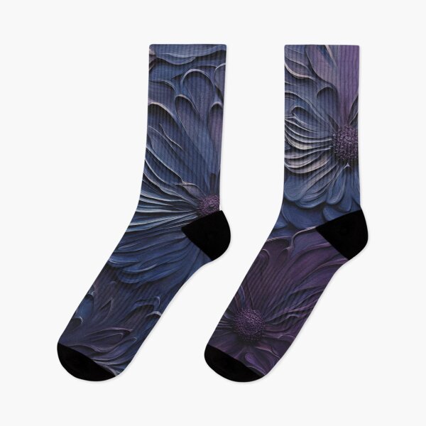 Item preview, Textured Moody Flowers - Moody Flower Pattern designed and sold by Urbanwraps.