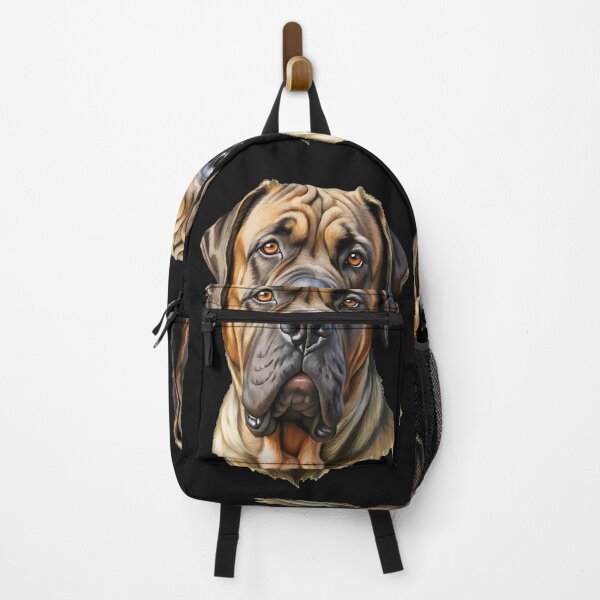 Item preview, Majestic Bullmastiff Head Realistic Art Detailed Expression Loyalty Strength designed and sold by Rostislav Bouda.