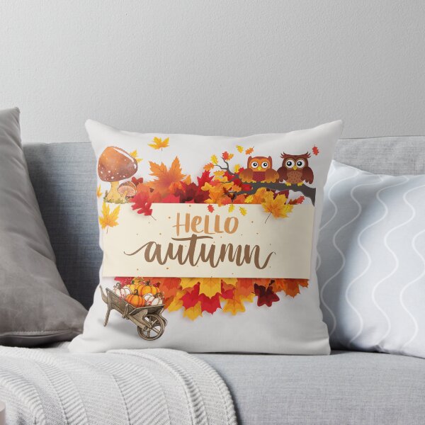 Item preview, Hello autumn, season fall designed and sold by eMShoper.