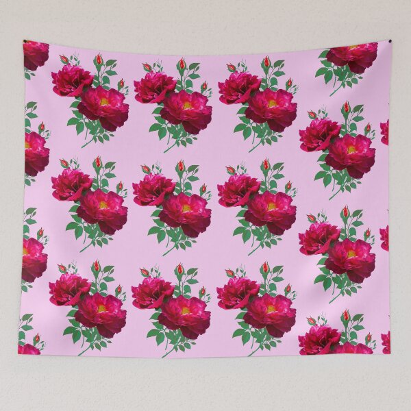 Item preview, Rose flowers in vivid red designed and sold by SueKnox.