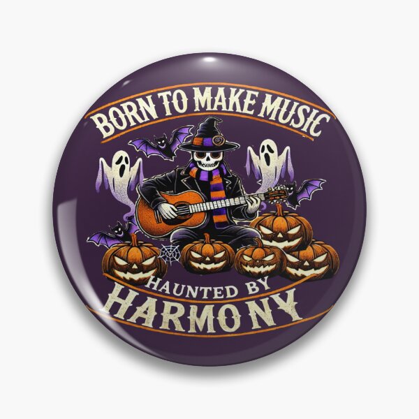 Item preview, Born to Make Music, Haunted by Harmony- Halloween Musician designed and sold by Rajasekar.