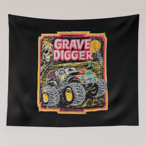 Item preview, Grave Digger Bad To The Bone designed and sold by Span-Le.